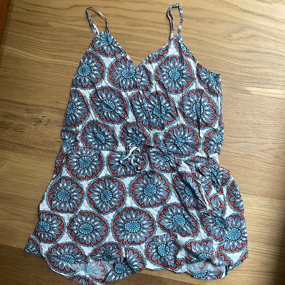 banana republic summer romper